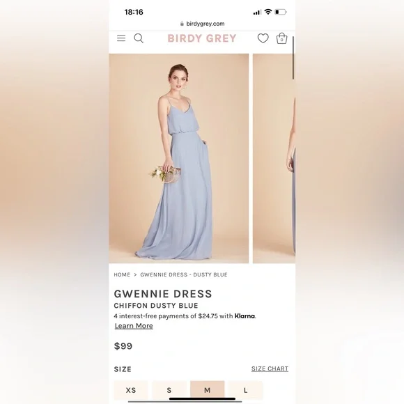 how to make a corset dress Dusty Blue Chiffon Bridesmaid Dress A-Line Maxi V-Neck